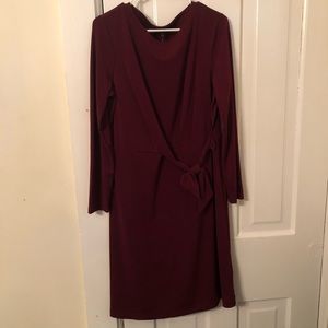 Banana Republic Burgundy Dress